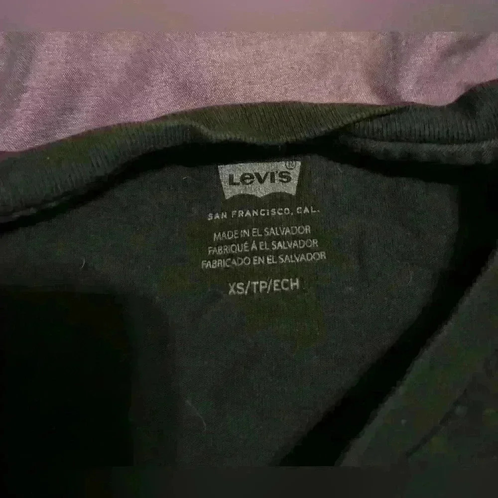 Kids XS Levi’s  shirt black size XS - Picture 2 of 6
